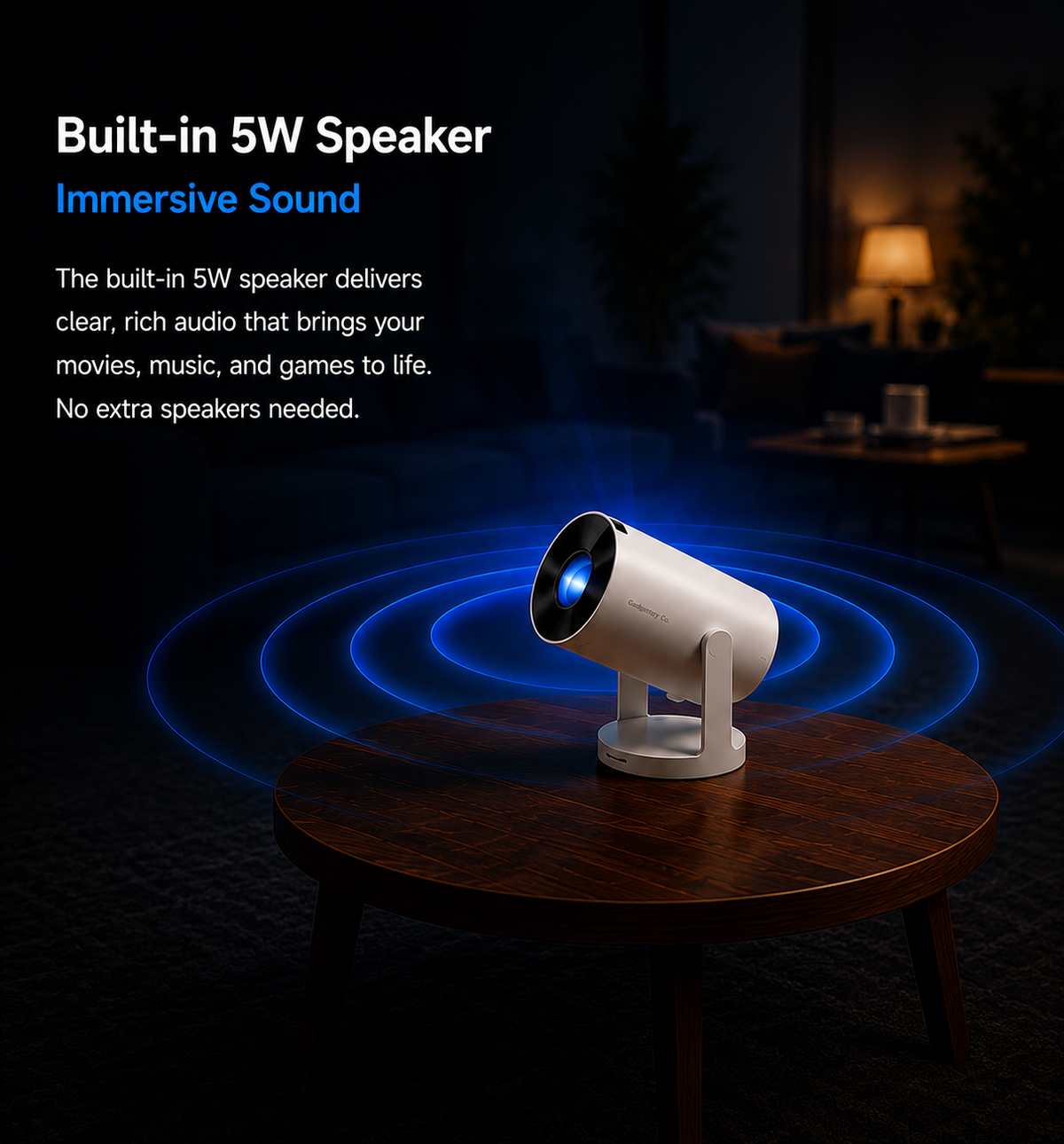 Gadgetry Co. HY300Pro+ Mini Projector